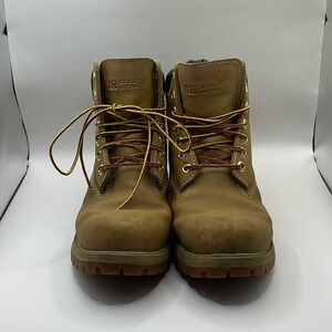 Men's Skid Resistant, Waterproof Leather Boots